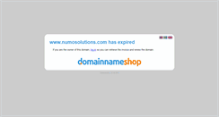 Desktop Screenshot of numosolutions.com
